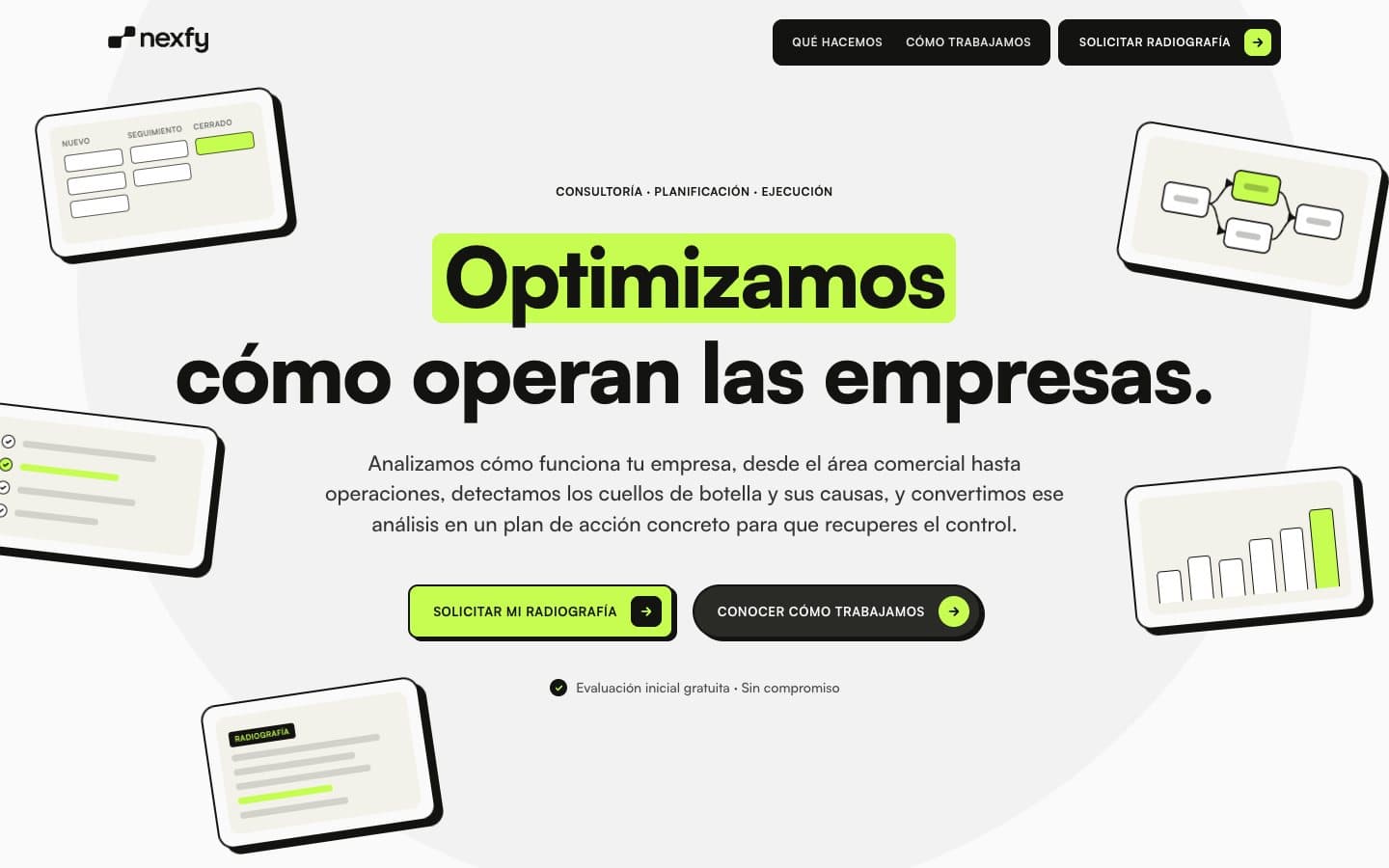 Web de Nexfy